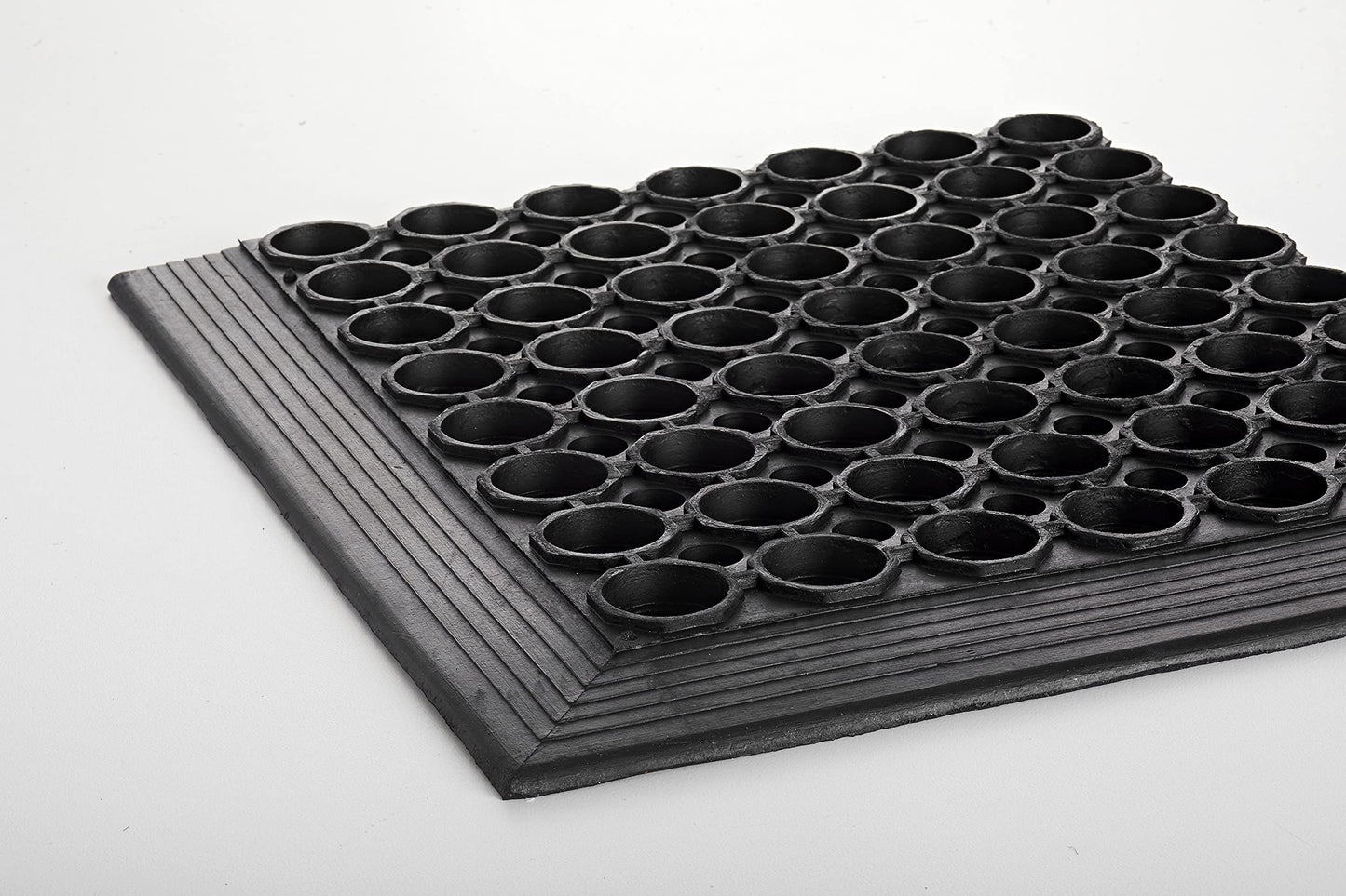 Crown Wsct35Bk Safewalk-Light Drainage Safety Mat, Rubber, 36 X 60, Black