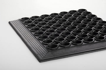 Crown Wsct35Bk Safewalk-Light Drainage Safety Mat, Rubber, 36 X 60, Black
