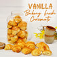 Rugelach Pastries | Approx 20 Vanilla Croissants | Breakfast Pastry | Dairy & Nut Free | Preservative Free | Unique for Holidays