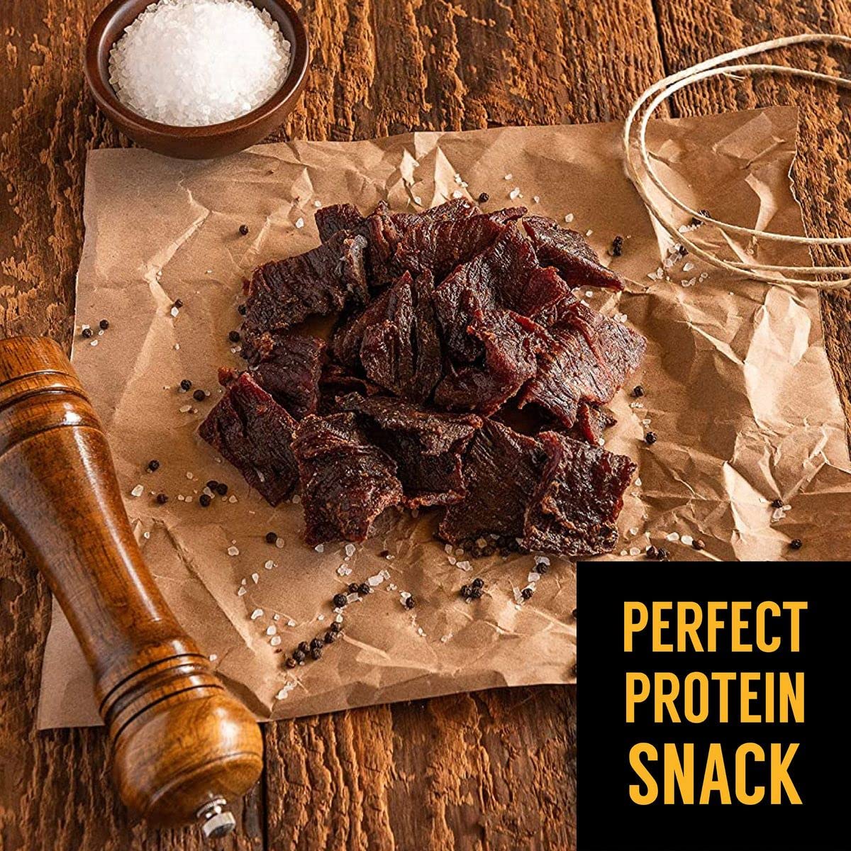 Tillamook Country Smoker Beef Jerky, Old Fashioned, 10 Ounce, Pack of 1, Real Hardwood Smoked