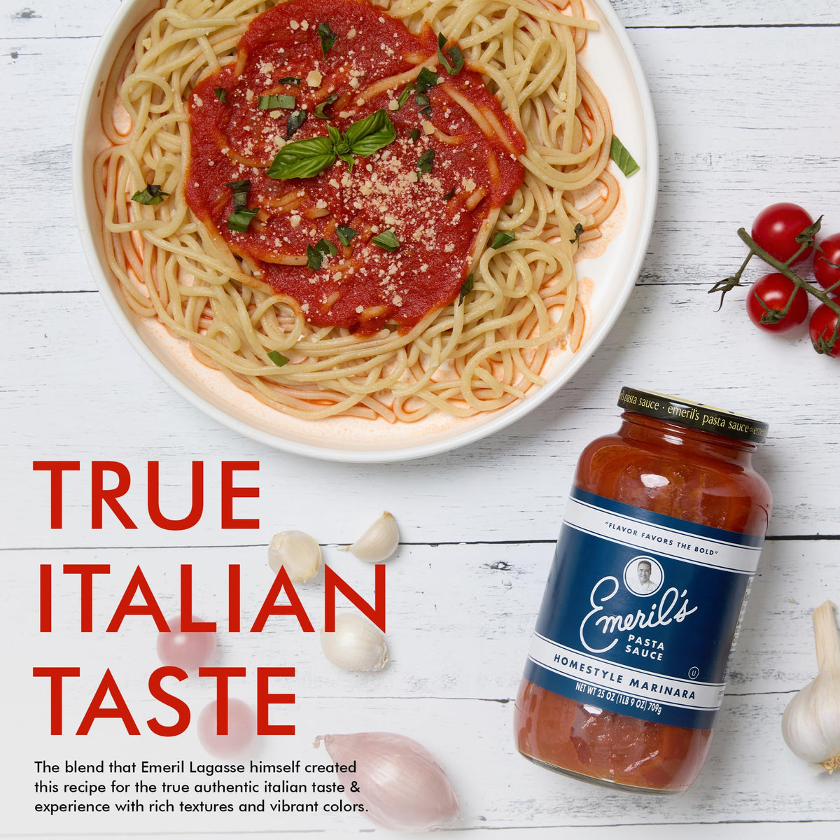 Emeril Lagasse Pasta Sauce - 25 Oz Jar Homestyle Marinara 6-Pack Gourmet Sauces: Best For Homemade Pasta, Spaghetti, Pizza & More - Enhanced, Bold & Flavorful