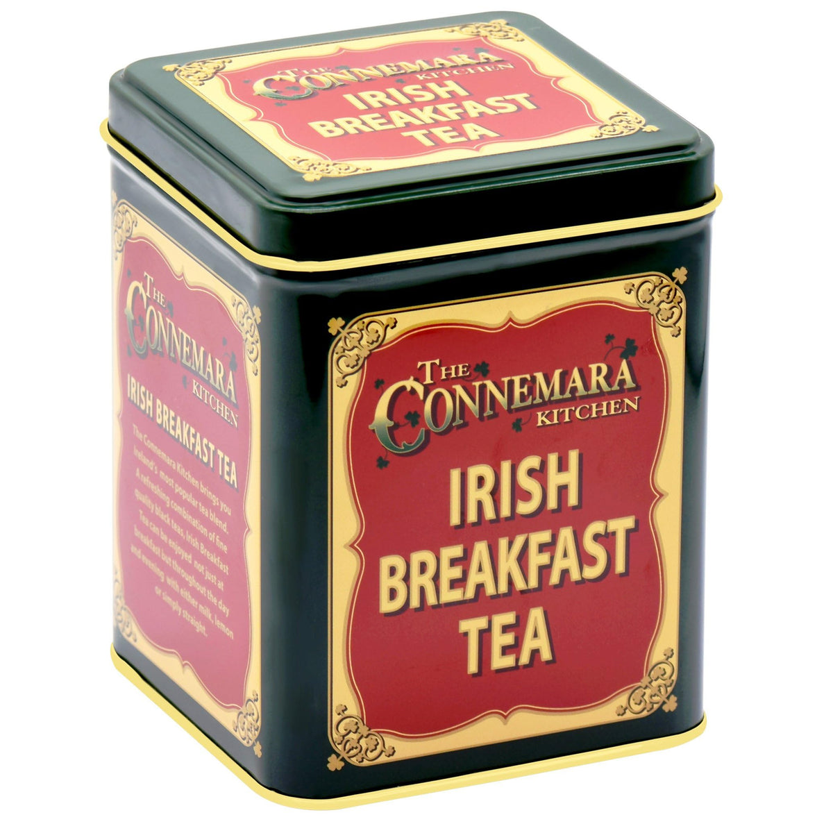Carrolls Irish Gifts Traditional Irish Breakfast Tea - 50 Count Pack with Vintage Style Tin