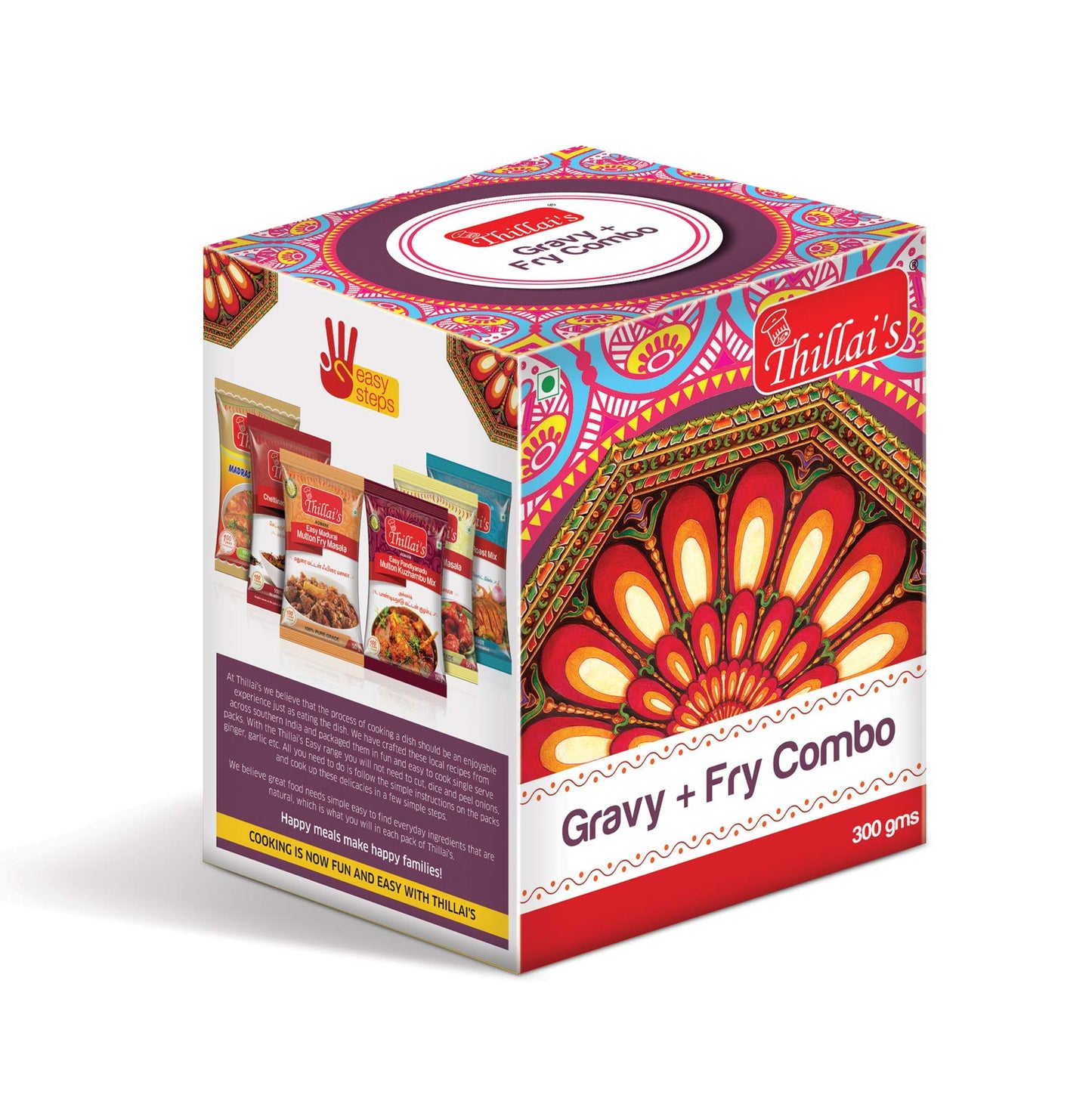 Thillais Gravy and Fry Masala Combo 300G