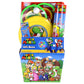 Mario Prefilled Gift Basket With Toys, Jelly Beans Candy And Bonus Mario Tube Topper For Kids, Tweens, Teens