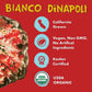 Bianco DiNapoli Organic Robusto Pizza Sauce, 15 oz Canned, Made with California Tomatoes, Garlic, Basil, Oregano, Extra Virgin Olive Oil, 8 Pack