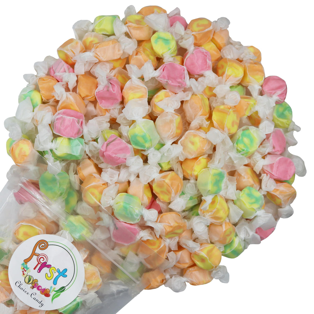 Variety Gourmet Saltwater Taffy (Tropical Assorted, 5 Pound (Pack of 1))