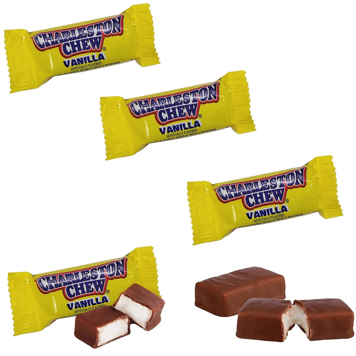 Fruidles Charleston Chews Vanilla Flavor, 120 Count (2 Pounds)