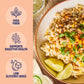 Three Farm Daughters High Fiber Elbow Macaroni Pasta, Non-GMO, Low GI, 12 oz. (Pack of 4)