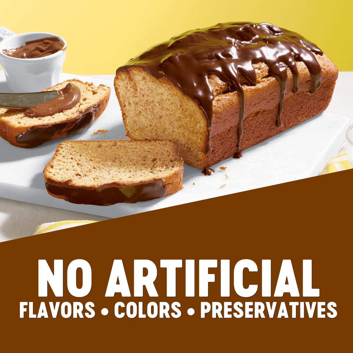 Krusteaz Banana Quick Bread Mix, Made with Real Bananas, 15.0 oz Boxes (Pack of 12)