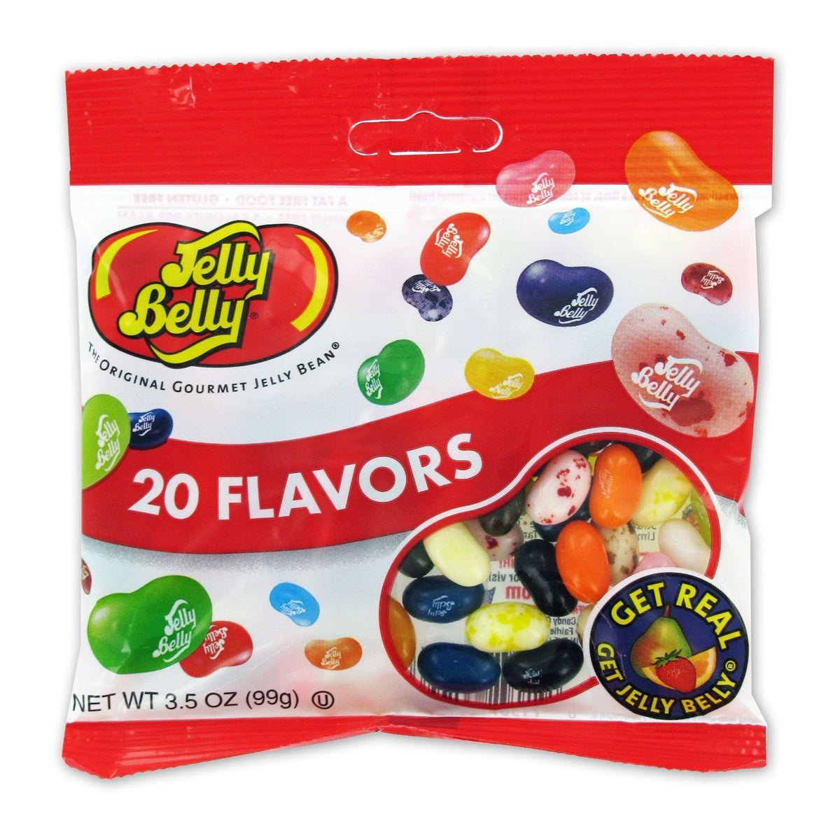 Jelly Belly Jelly Beans, 20 Flavors, 3.5-oz, 12 Pack