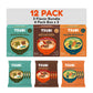 Tsubi Soup Freeze-Dried Japanese Miso Soup Packets - Instant  Vegan  Easy Mix  Gluten & MSG-Free  and Flavorful - Ready in Seconds - Authentic Taste of Japan - Best Trio Flavor - 12 Packs