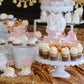 Gyufise 30Pcs Rose Gold Vintage 2014 Cupcake Toppers Glitter Number 10 Cheers To 10 Fabulous Double Digits Cupcake Picks 10Th Bi