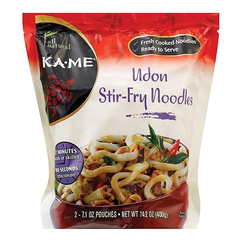 Ka-Me Noodles Stir Fry Udon (6X14.2 Oz)