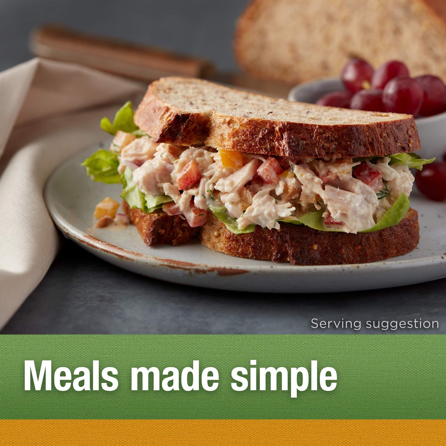 VALLEY FRESH Organic Canned Chicken Breast with Rib Meat, 5 Ounce (Pack of 4)
