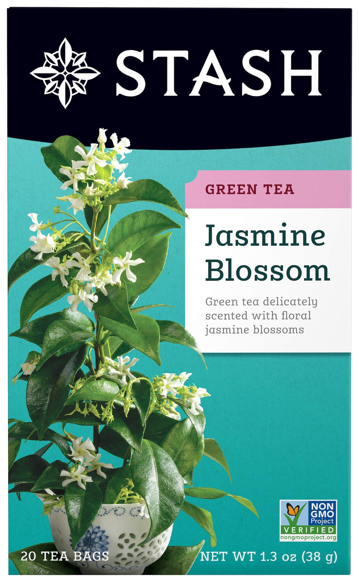 Stash Jasmine Blossom Green Tea, 18 Count (Pack of 1)