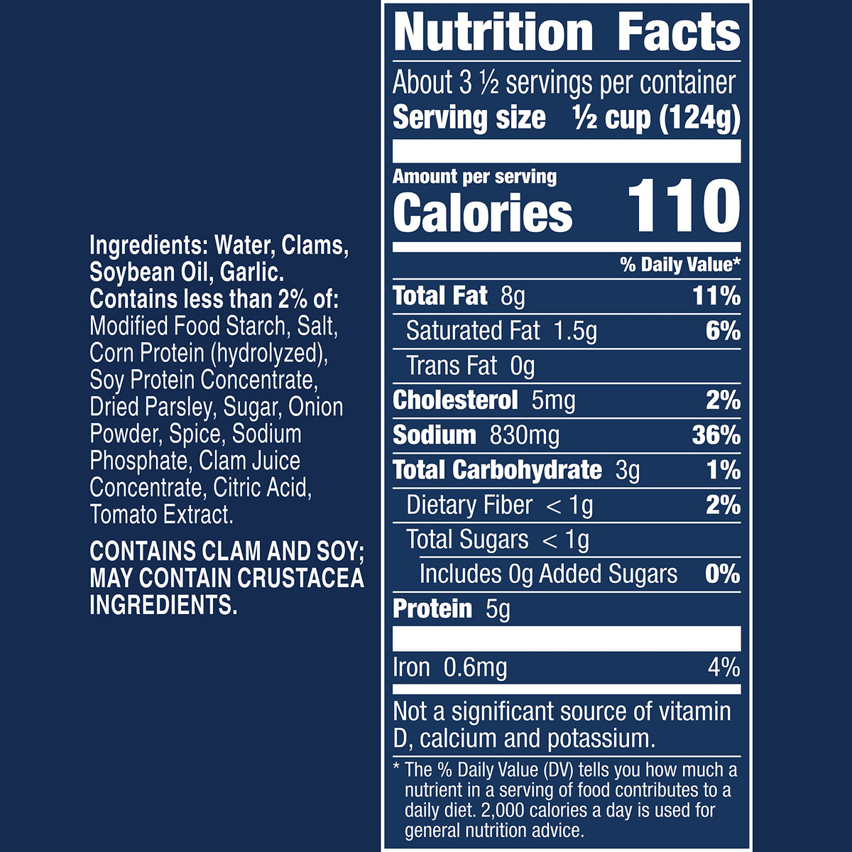 Progresso White Clam Sauce With Garlic & Herb, 15 oz. (Pack of 6)