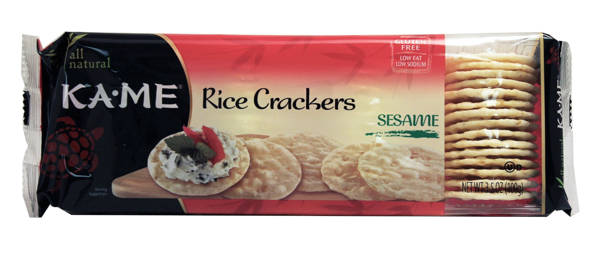 Kame Rice  er Sesame, 3.5000-ounces (Pack of6)