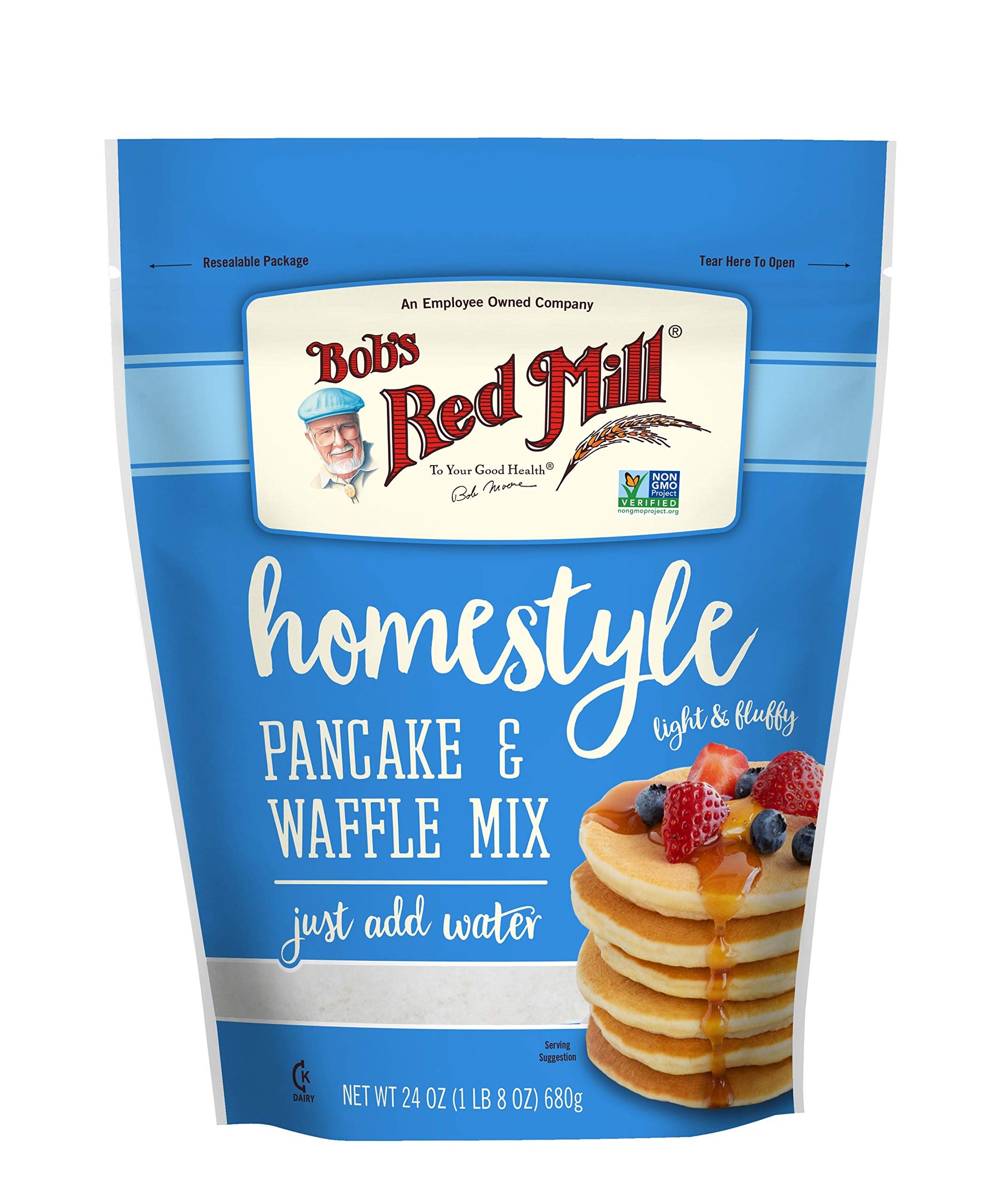 Bobs Red Mill Homestyle Pancake Mix, 24-ounce