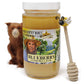 Goshen Amish Country Extremely Raw Blueberry Honey - Unfiltered, Unprocessed, Pure & Natural - Harvested In The Usa - Rich Flavor For Tea, Cooking, Wellbeing - Kosher Certified - 16Oz Glass Jar