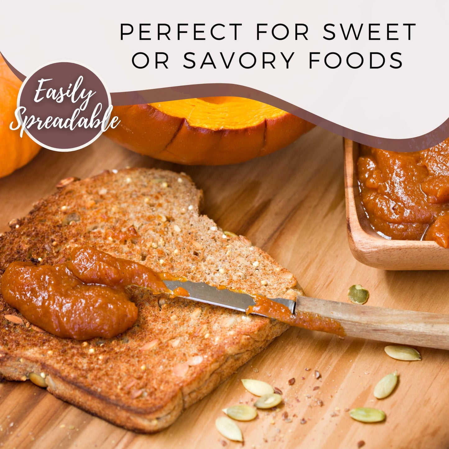 Redhawk Farms Pumpkin Butter Spread - All Natural Fruit Spread - Non-Gmo Amish Pumpkin Butter- Premium Jams, Jellies, & Preserve
