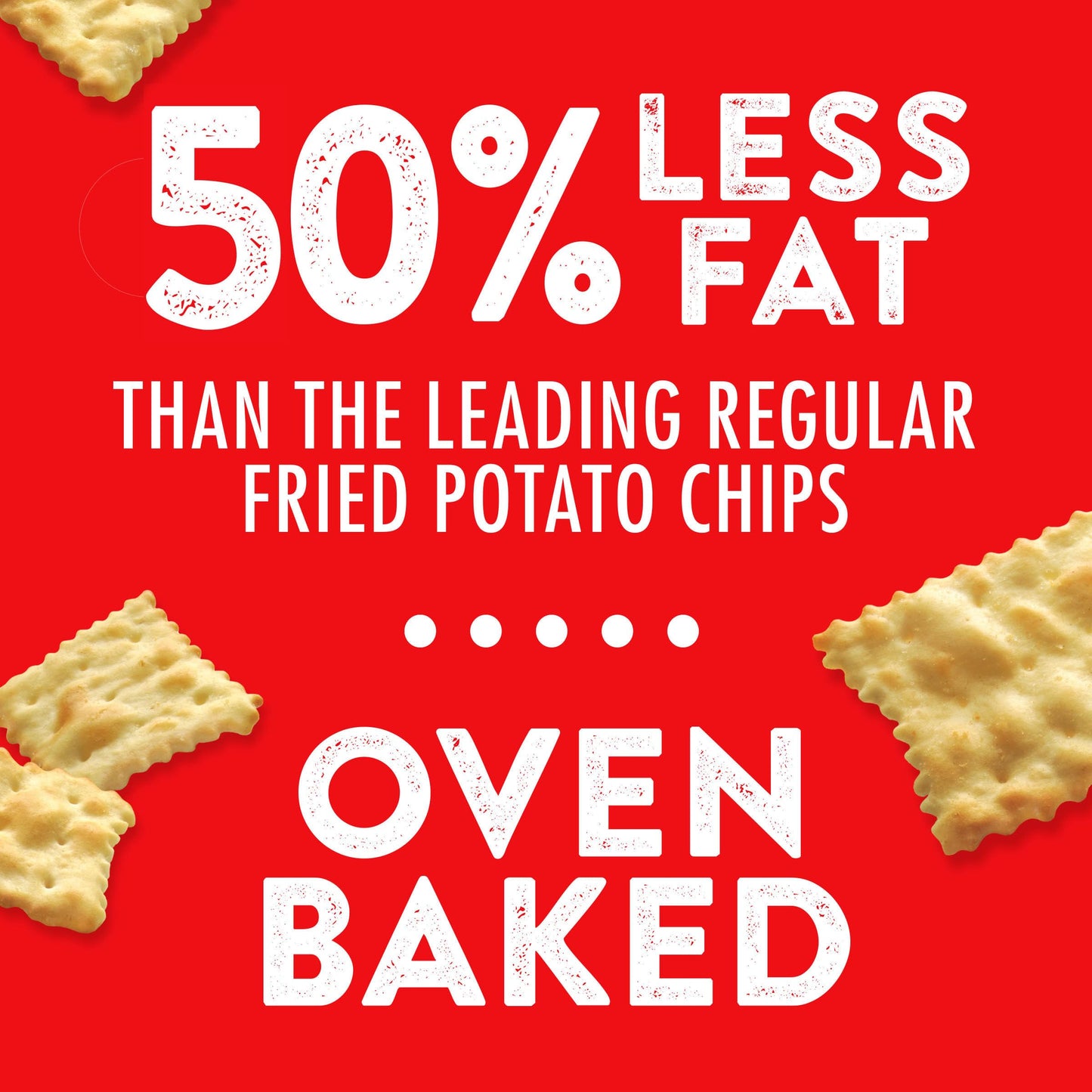 RITZ Toasted Chips Veggie Crackers, Party Snacks, 8.1 oz
