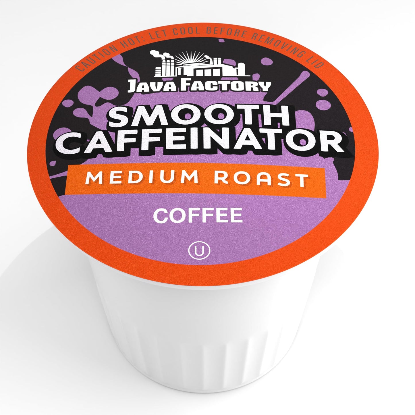 Java Factory Coffee Pods Medium Roast for Keurig, 40 Count, Smooth Caffeinator, Model JFR SC40