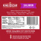 King Oscar Premium Salmon In Olive Oil, Mediterranean Style, 4.05-Ounce Cans (Pack Of 12, Packaging May Vary), Skinless & Bonele