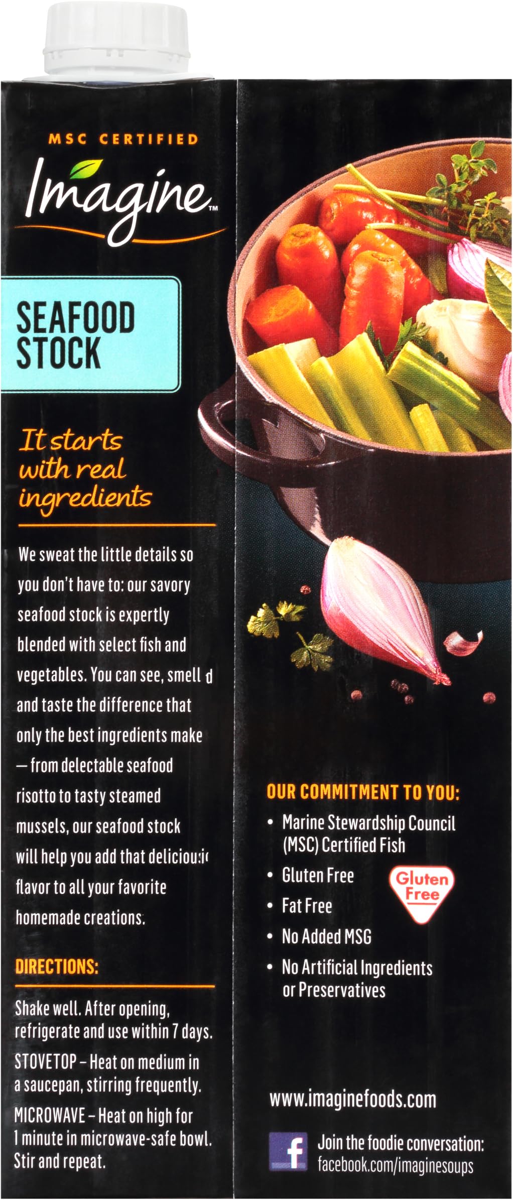 IMAG NAT SEAFOOD STOCK ( 12 X 32 OZ   )