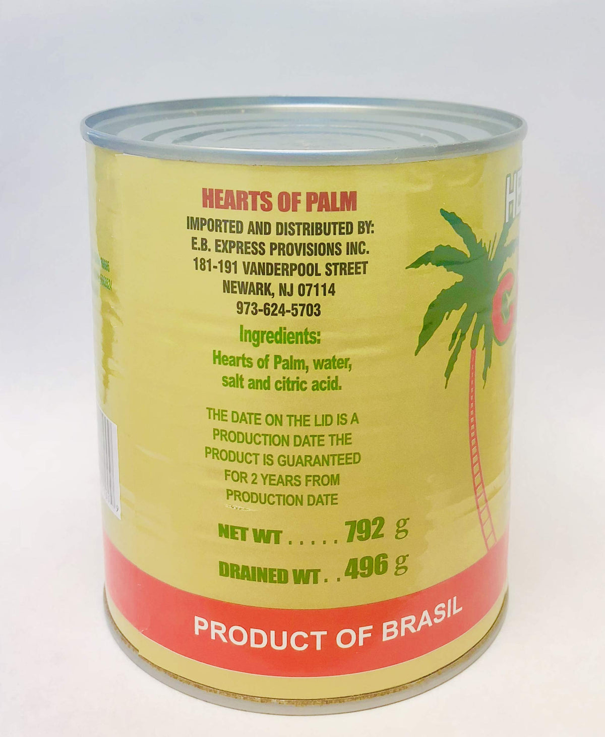 Caiçaraí Hearts of Palm - 27.94 Oz (792g) - Pack of 01