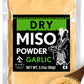 YAMASAN KYOTO UJI Japanese Dry Garlic Miso Seasoning, Freeze-Dried Miso Powder Mixed With Garlic Powder, Rich Aroma and Umami, N