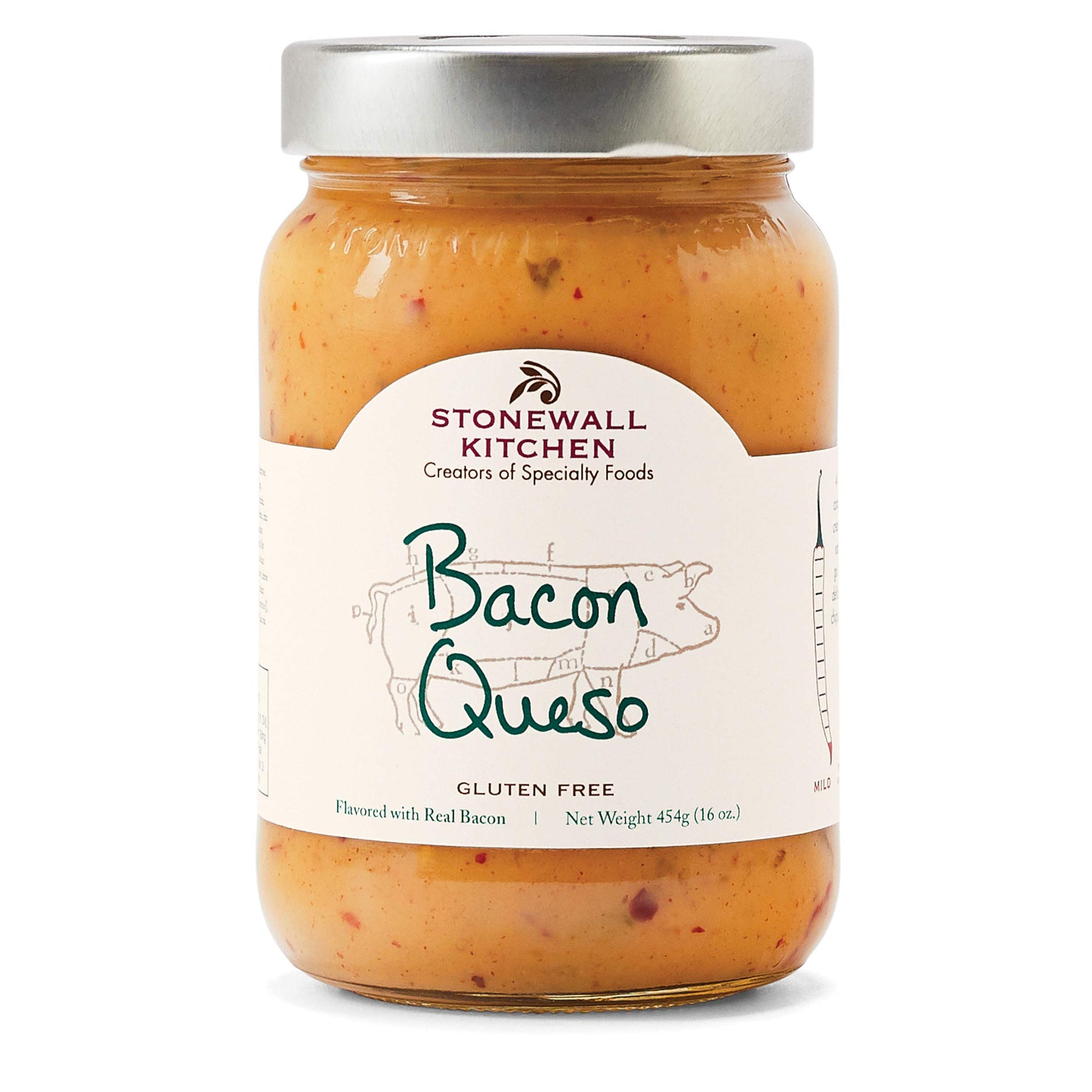 Stonewall Kitchen Bacon Queso, 16 Ounces