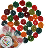 FirstChoiceCandy Licorice Wheels Gummy Candy (Two Faced Rainbow, 2 Pound)