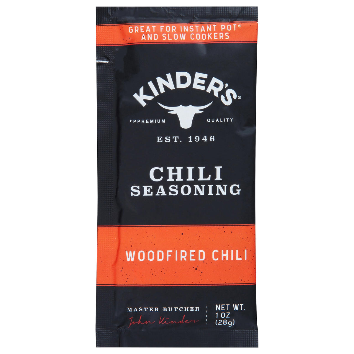 Kinders, Woodfired Chili Chili Seasoning, 1 Ounce