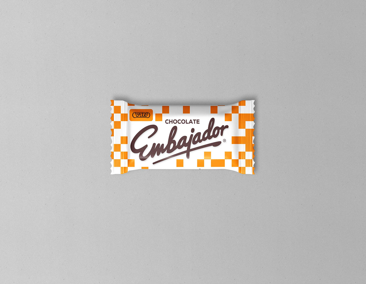 EMBAJADOR Chocolate de Mesa - Sweet Baking Chocolate, Set of 8 Boxes