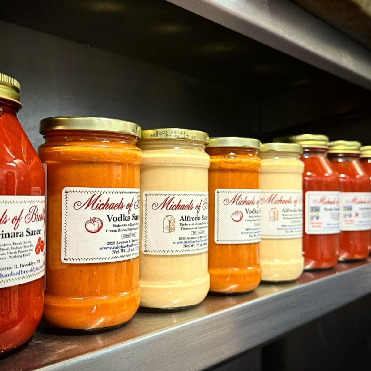 Michaels Of Brooklyn Home Style Sauce  32 Oz