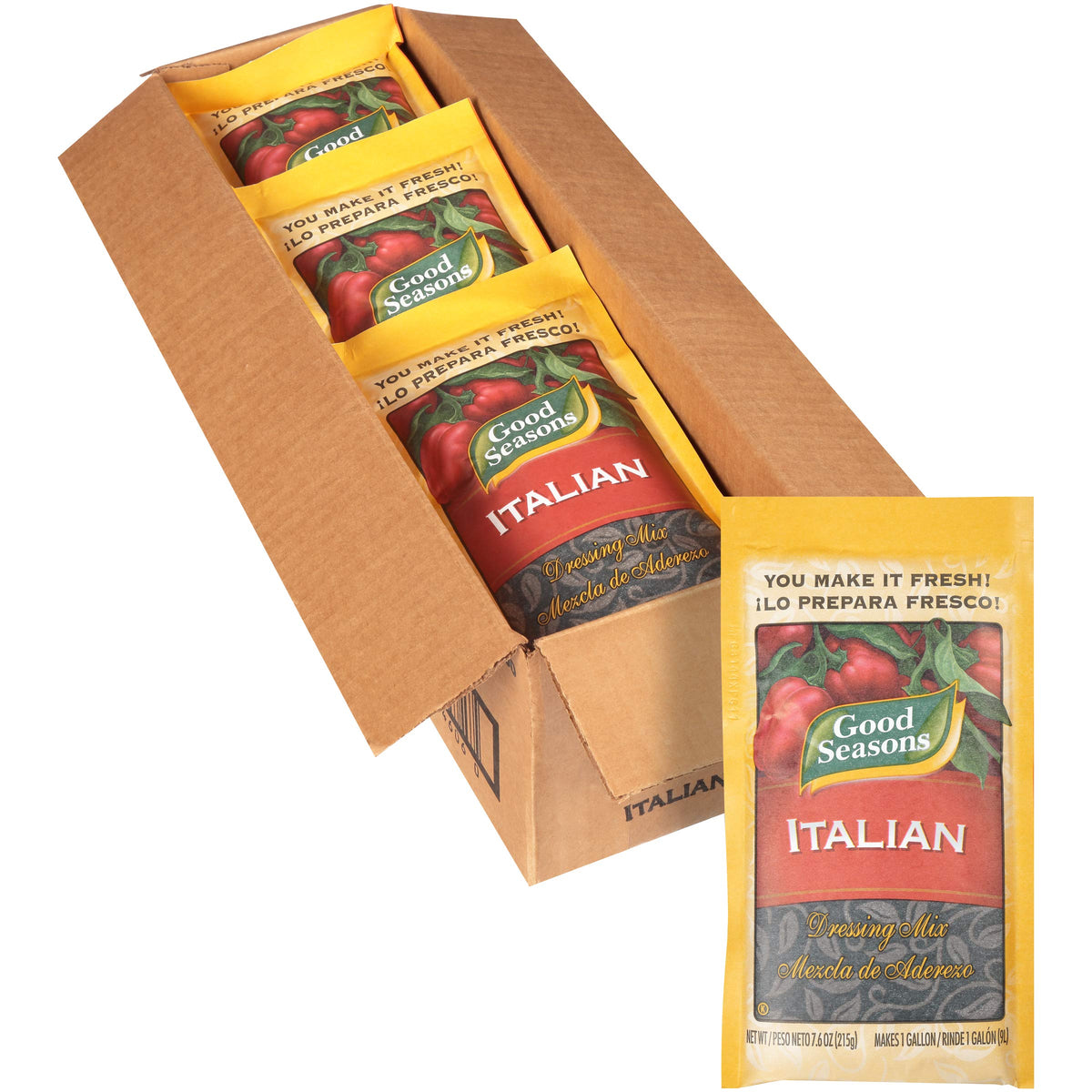Good Seasons Italian Salad Dressing Mix 7.6 Oz Pouch