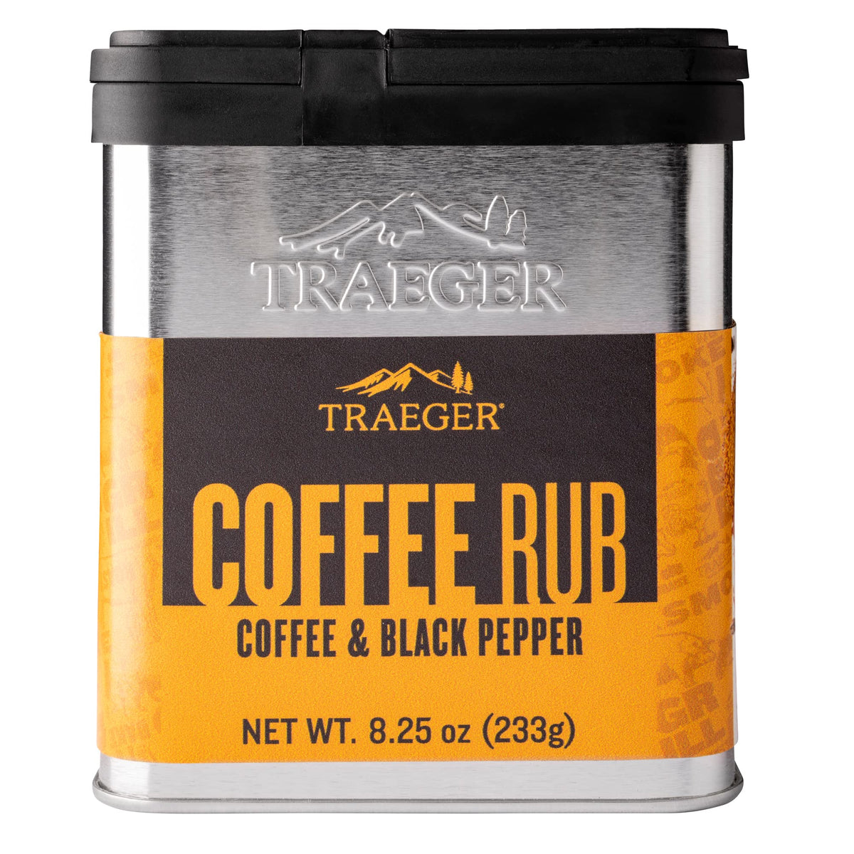 Traeger Grills Spc172 Coffee Rub With Coffee And Black Pepper