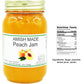 Amish Peach Jam - Two 16 Oz Jars