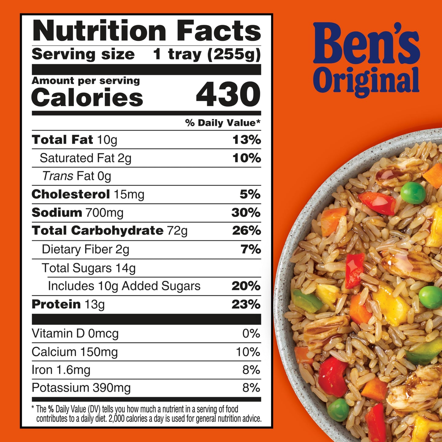 BENS ORIGINAL Street Food Teriyaki Style Rice with Chicken, Prepared Entr  e, Microwavable Heat-&-Eat Bowl in 90 Seconds, 9 oz