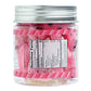 Bear Necessities Gourmet Rose Infused Sugar Cubes with Edible Rose Petals - 70g Jar - Perfect for Tea, Coffee & Cocktails