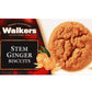Walkers Stem Ginger Biscuits, 5.3-Ounce Boxes (Pack of 12)