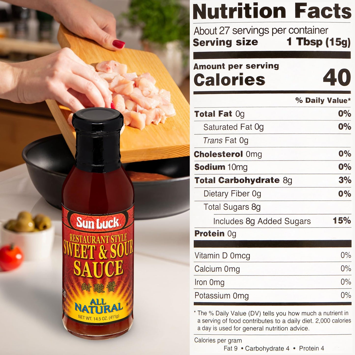 Sun Luck Sauce Sweet & Sour 14.5 OZ
