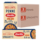 Barilla Red Lentil Spaghetti & Penne Pasta Variety Pack, 8.8 oz (Pack of 6) - Vegan, Gluten Free, Non GMO & Kosher -Made with Pl