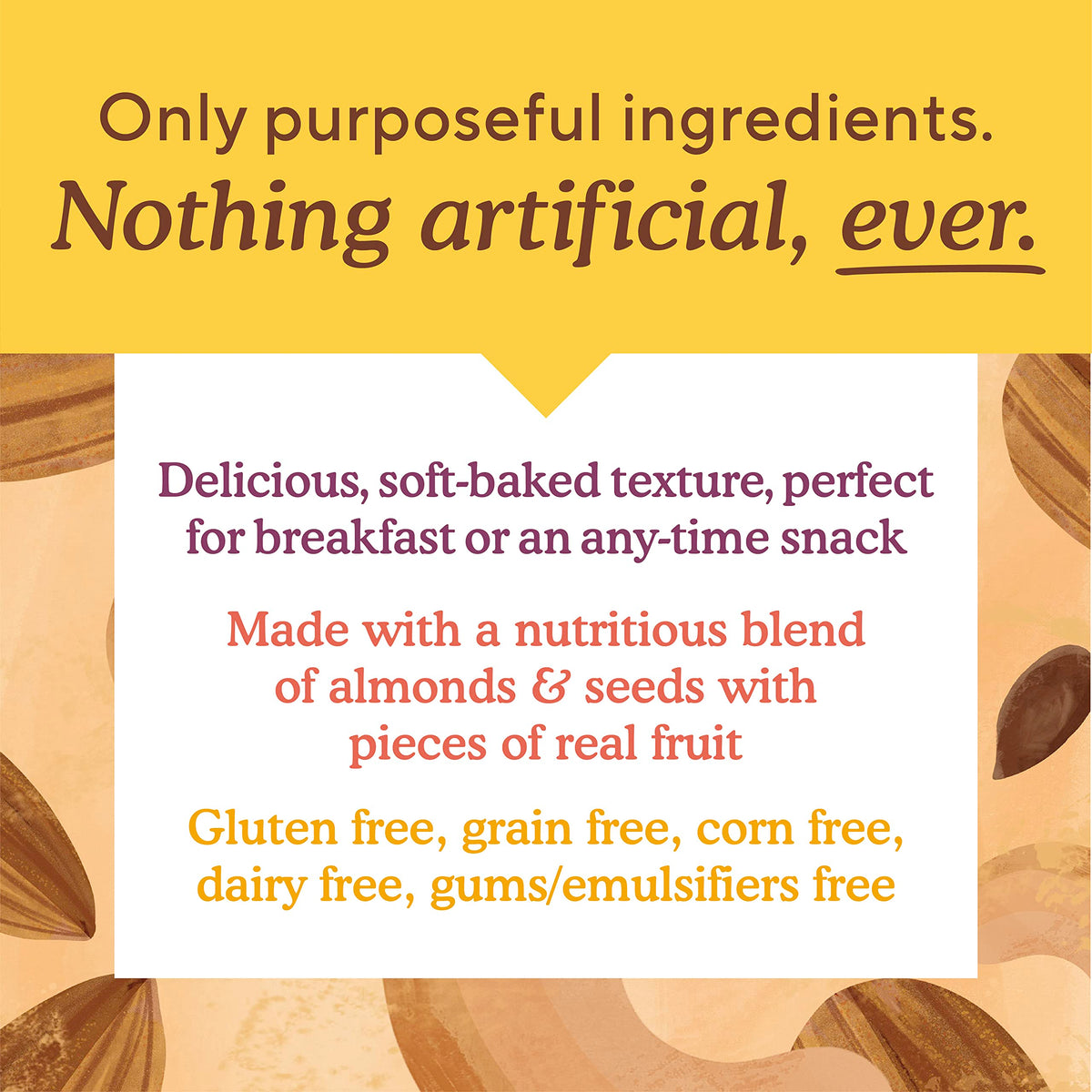 Simple Mills Almond Flour Snack Bars, Nutty Banana Bread - Gluten Free, Made With Organic Coconut Oil, Breakfast Bars, Healthy Snacks, Paleo Friendly, 6 Ounce (Pack Of 6)
