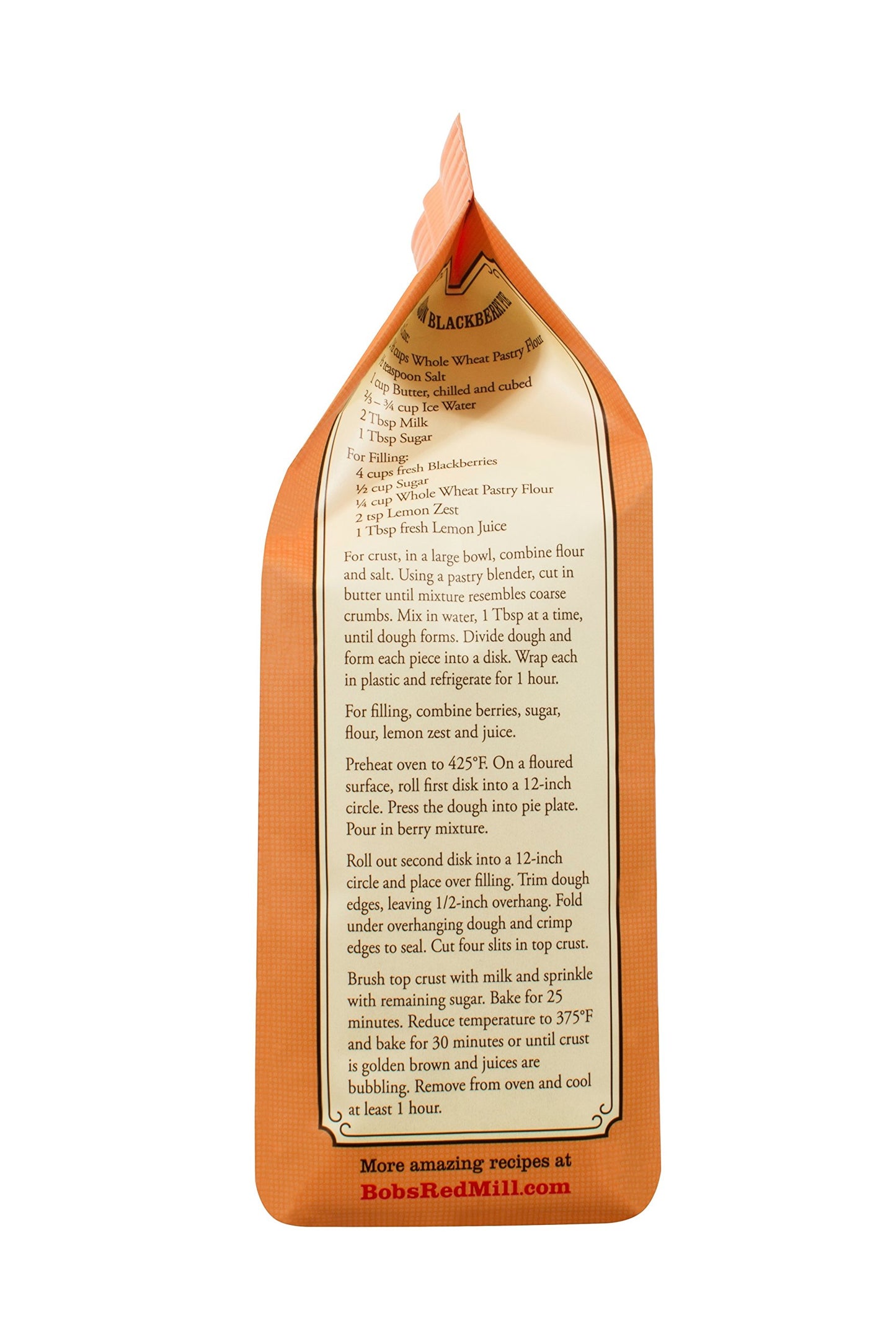 Bobs Red Mill Pastry Flour Whole Wheat - 5 lb