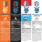 Gorilla Mind Energy Drink | Unmatched Energy  Amplified Focus | N-Acetyl-L-Tyrosine  Alpha-GPC  200mg Caffeine  Uridine  Saffron | 0 Sugar Or Artificial Colors | 16oz | 12-Pack (Variety Pack #2)