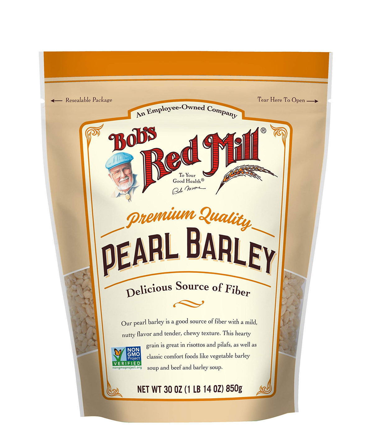 Bob'S Red Mill Pearl Barley, 30-Ounce (Pack Of 4)