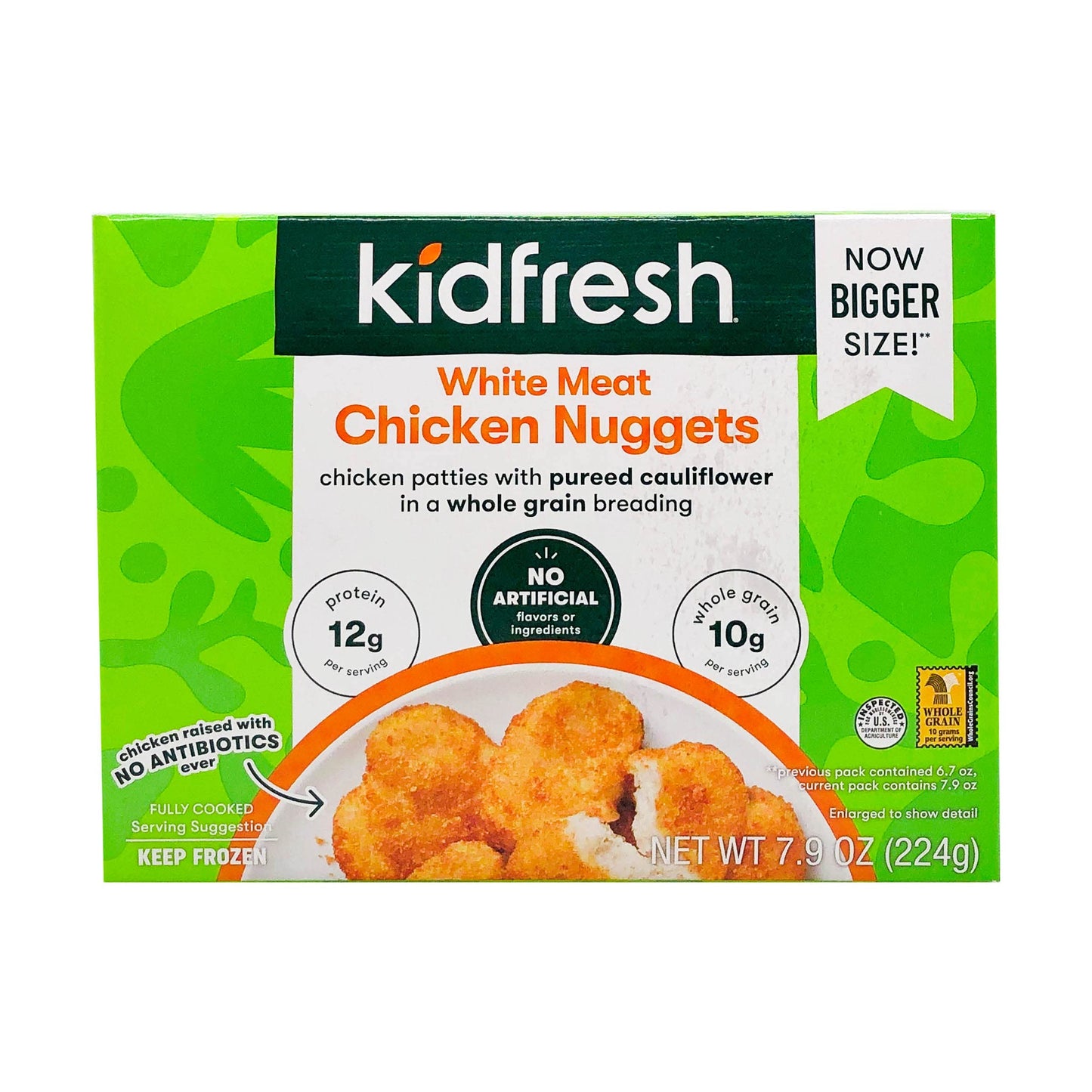 KIDFRESH Super Duper Chicken Nuggets, 7.9 OZ