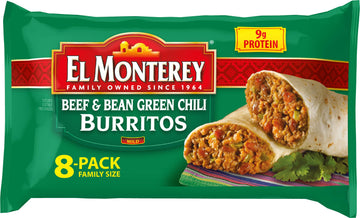 El Monterey Burritos Family, 8 Ct, 32 Ounce