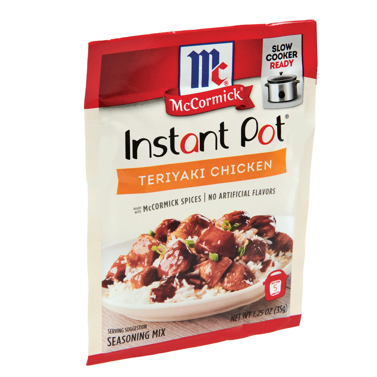 McCormick Teriyaki Chicken Seasoning Mix, 1.25 oz (Pack of 12) - Perfect for Instant Pot Cooking